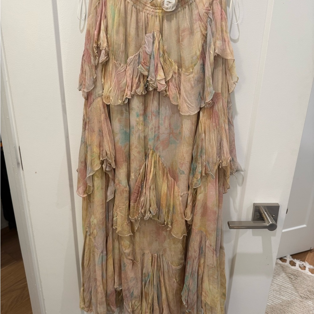 Zara Pastel Maxi Skirt